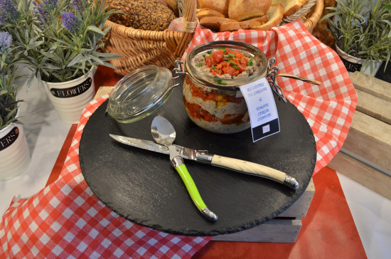 BOCAL RILLETTE SARDINE TOMATES CERISES CONFITES A COMMANDER 24H00 AVANT